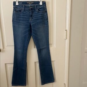 Arizona Jean Company Women's Classic Blue Flare Jeans